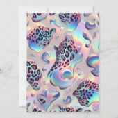 Exotic Posh Wedding Pre-Filled Thank You Cards Einladung (Rückseite)