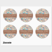 Exotic Posh Wedding Stickers (Blatt)