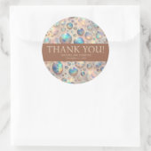 Exotic Posh Wedding Stickers (Tasche)