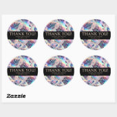 Exotic Posh Wedding Stickers (Blatt)