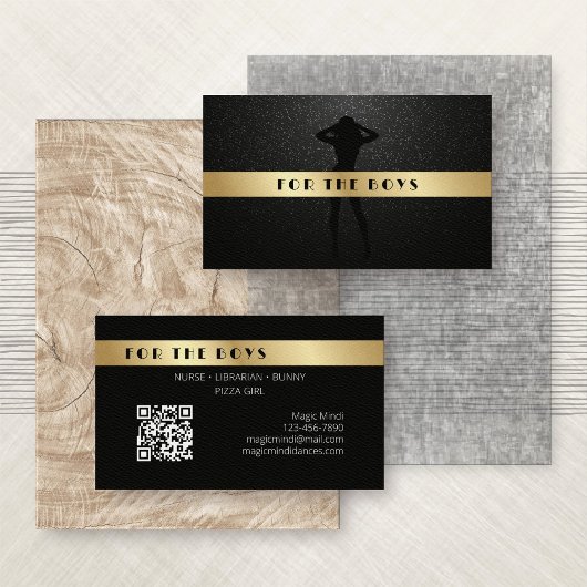 Exotic Private Dancer Adult Visitenkarte