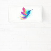 Exotic Rainbow Hummingbird Banner (InSitu)