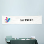 Exotic Rainbow Hummingbird Banner (Messeveranstaltung)