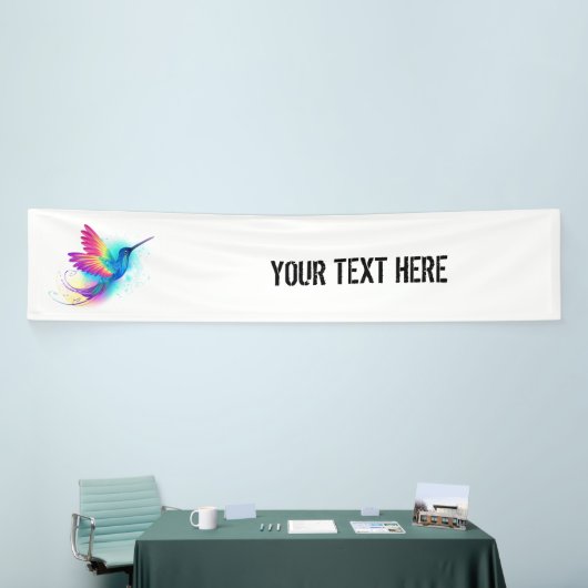 Exotic Rainbow Hummingbird Banner (Messeveranstaltung)