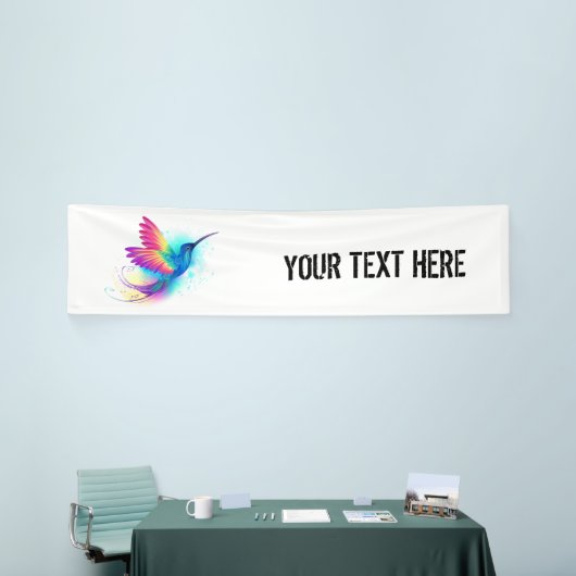 Exotic Rainbow Hummingbird Banner (Messeveranstaltung)