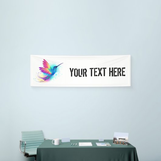 Exotic Rainbow Hummingbird Banner (Messeveranstaltung)