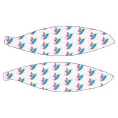 Exotic Rainbow Hummingbird Basketball (Panele)