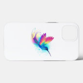 Exotic Rainbow Hummingbird Case-Mate iPhone Hülle (Rückseite (Horizontal))