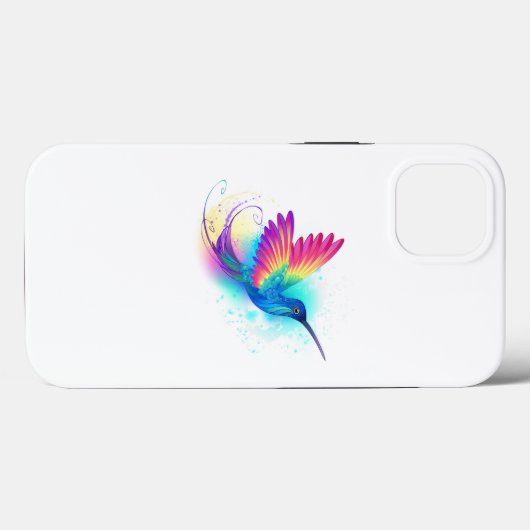 Exotic Rainbow Hummingbird Case-Mate iPhone Hülle (Rückseite (Horizontal))