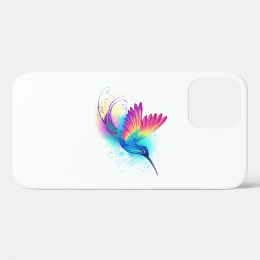 Exotic Rainbow Hummingbird Case-Mate iPhone Hülle (Rückseite (Horizontal))