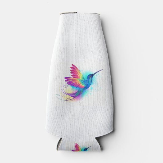 Exotic Rainbow Hummingbird Flaschenkühler (Vorderseite)