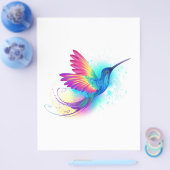 Exotic Rainbow Hummingbird Flyer (Einzeln)