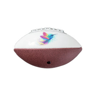 Exotic Rainbow Hummingbird Football