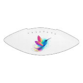 Exotic Rainbow Hummingbird Football (Panel)