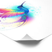 Exotic Rainbow Hummingbird Fotodruck (Ecke)