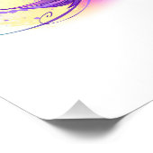 Exotic Rainbow Hummingbird Fotodruck (Ecke)