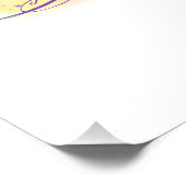 Exotic Rainbow Hummingbird Fotodruck (Ecke)