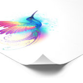Exotic Rainbow Hummingbird Fotodruck (Ecke)