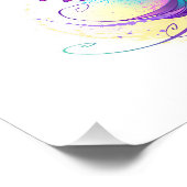 Exotic Rainbow Hummingbird Fotodruck (Ecke)