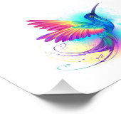 Exotic Rainbow Hummingbird Fotodruck (Ecke)
