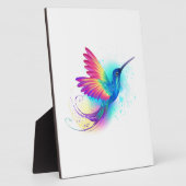 Exotic Rainbow Hummingbird Fotoplatte (Seite)
