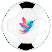 Exotic Rainbow Hummingbird Fußball (Vorderseite)