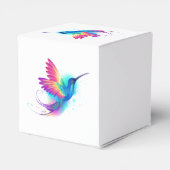 Exotic Rainbow Hummingbird Geschenkschachtel (Rückseite)