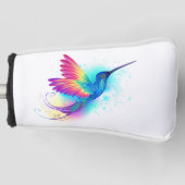 Exotic Rainbow Hummingbird Golf Headcover (Vorderseite)