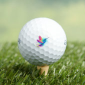 Exotic Rainbow Hummingbird Golfball (Insitu T-Shirt)