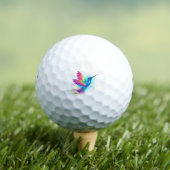 Exotic Rainbow Hummingbird Golfball (Insitu T-Shirt)