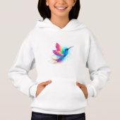 Exotic Rainbow Hummingbird Hoodie (Vorderseite)