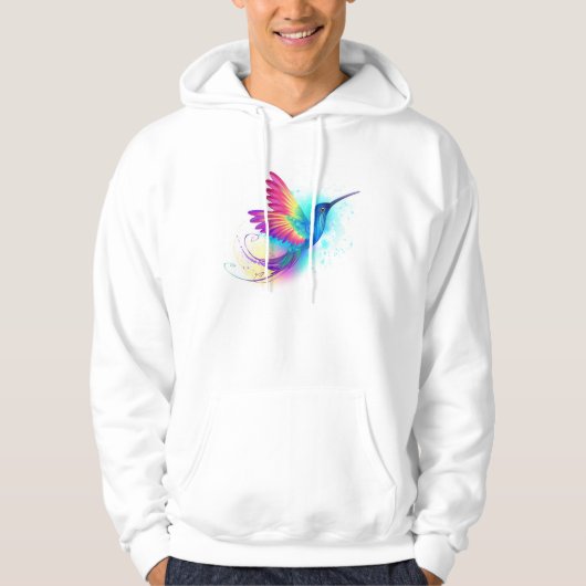 Exotic Rainbow Hummingbird Hoodie (Vorderseite)