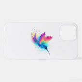 Exotic Rainbow Hummingbird iPhone Hülle (Rückseite (Horizontal))