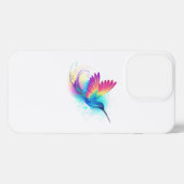Exotic Rainbow Hummingbird iPhone Hülle (Rückseite (Horizontal))