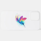 Exotic Rainbow Hummingbird iPhone Hülle (Hinten horizontal)