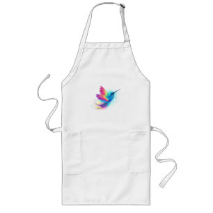 Exotic Rainbow Hummingbird Lange Schürze