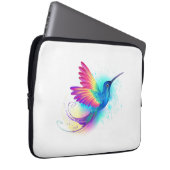 Exotic Rainbow Hummingbird Laptopschutzhülle (Vorne Rechts)