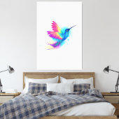 Exotic Rainbow Hummingbird Leinwanddruck (Insitu (Schlafzimmer))