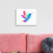 Exotic Rainbow Hummingbird Leinwanddruck (Insitu (Wohnzimmer))