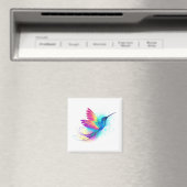 Exotic Rainbow Hummingbird Magnet (In Situ (Geschirrspüler))