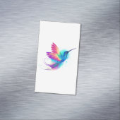 Exotic Rainbow Hummingbird Magnetische Visitenkarte (Beispiel)