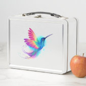 Exotic Rainbow Hummingbird Metall Brotdose (Beispiel)