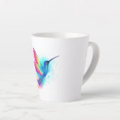 Exotic Rainbow Hummingbird Milchtasse (Rechte Ecke)