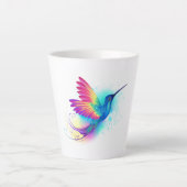 Exotic Rainbow Hummingbird Milchtasse (Vorderseite)