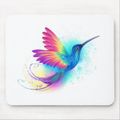 Exotic Rainbow Hummingbird Mousepad (Vorne)