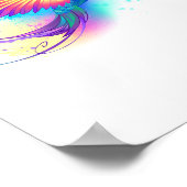 Exotic Rainbow Hummingbird Poster (Ecke)