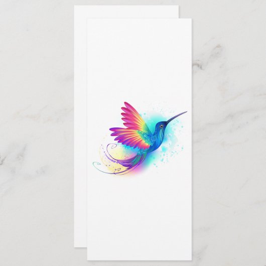 Exotic Rainbow Hummingbird Programm (Vorne/Hinten)