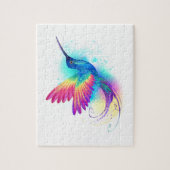 Exotic Rainbow Hummingbird Puzzle (Vertikal)