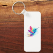 Exotic Rainbow Hummingbird Schlüsselanhänger (Vorderseite)