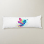Exotic Rainbow Hummingbird Seitenschläferkissen (Rückseite)